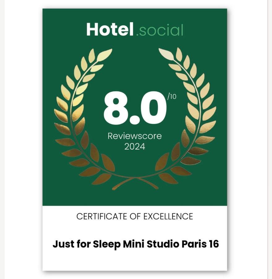 Just For Sleep Mini Studio Paris 16 외부 사진